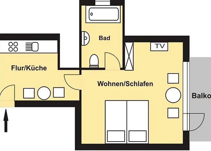 Lägenhet Haus Eva Mar Am 4 Timmendorfer Strand